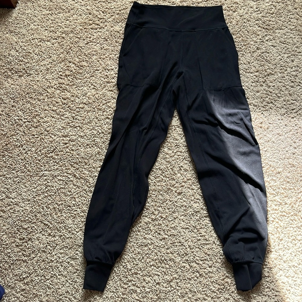 Size 4 black lululemon align joggers